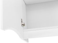 Подвесной шкаф BelBagno Fly-Marino 40 L Bianco Lucido арт-FLY-MARINO-750-1A-SC-BL-P-L — фото 5, Шкафы для ванной