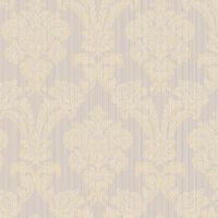 Обои Bernardo Bartalucci Beatrice Винил на флизелине (1,06*10,05) Серый, Дамаск арт-5019-3 — фото 1, Обои для стен