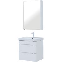 Комплект мебели для ванной Aquanet София 60 подвесной Белый глянец арт-274197 — фото 3, Комплекты мебели для ванной