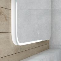 Зеркало Континент Raison 800x700 с подсветкой с сенсорным выключателем арт-ЗЛП338 — фото 6, Зеркала в ванную комнату