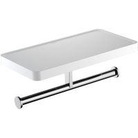 Держатель туалетной бумаги Aquatek Европа двойной Хром арт-AQ4919CR — фото 1, Держатели туалетной бумаги