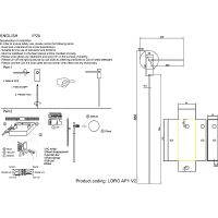 Товар: Настенный светильник Crystal Lux Белый Черный арт-LORO AP1 V2 BLACK - фото 3 Настенный светильник Crystal Lux Белый Черный арт-LORO AP1 V2 BLACK — фото 3, Бра