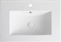 Тумба с раковиной Orange подвесная Черная матовая арт-Li-60Tub+Ra — фото 8, Тумбы с раковиной