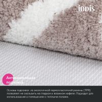 Коврик для ванной комнаты Iddis Base 50х80 Коричневый арт-BPQS03Mi12 — фото 4, Коврики для ванной комнаты