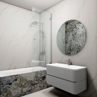 Керамогранит Vitra CityMarble Амазония Мультиколор 7ЛПР R9 K951846LPR01VTEP 60х120 см арт-K951846LPR01VTEP (K951846LPR01VTER) — фото 8, Керамогранит