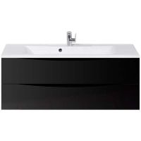 Тумба под раковину BelBagno Marino 120 подвесная Nero Lucido арт-MARINO-1200-2C-SO-NL-P — фото 1, Тумбы под раковину