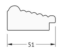 Зеркало Evoform Definite 73х53 в багетной раме - Сухой тростник 51 мм арт-BY 0794 — фото 5, Зеркала в ванную комнату