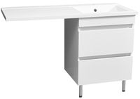 Тумба под раковину Stella Polar Мадлен 130 Белая арт-SP-00000475 — фото 3, Тумбы под раковину