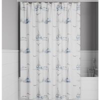 Штора для ванны Iddis Base 180х200 Белая арт-BO02P18i11 — фото 3, Шторы для ванной