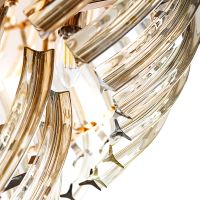 Люстра Artelamp Ella Янтарная Золото арт-A1054PL-9GO — фото 2, Люстры