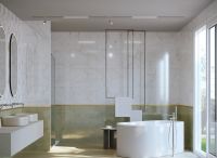 Керамогранит Meissen Wonder белый ректификат 44,8х89,8 см арт-16880 — фото 2, Керамогранит