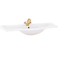 Раковина Migliore Kantri 121 Белая арт-26630 — фото 1, Раковины встраиваемые сверху