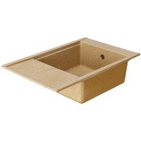 Кухонная мойка Aquaton Делия 78 Песочный арт-1A715132DE220 — фото 4, Кухонные мойки