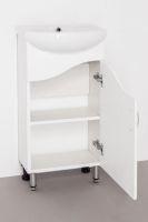 Тумба под раковину Style Line Эко Волна 2 Азов 40 Белый глянец арт-ЛС-00000093 — фото 3, Тумбы под раковину