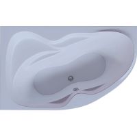 Акриловая ванна Aquatek Вега 170х105 L без гидромассажа с фронтальной панелью с каркасом (разборный) со слив-переливом арт-VEG170-0000073 — фото 1, Акриловые ванны