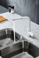 Смеситель для кухни Paulmark Kassel Белый матовый арт-Ka214311-431TW — фото 6, Смесители для кухни