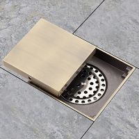 Душевой трап Gappo с решеткой Бронза арт-G81005-4 — фото 8, Трапы для душа