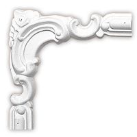 Угловой элемент Decomaster 200x200x18 мм арт-97010-6 — фото 1, Молдинги