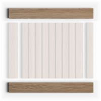 Финишный молдинг HIWOOD 2700x50x17 мм арт-LF1 BR417 — фото 2, Панели