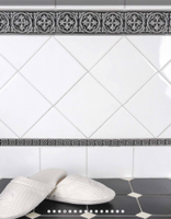 Керамическая плитка Adex Studio Liso Snow Cap настенная 14,8х14,8 см арт-ADST1001 — фото 2, Керамическая плитка