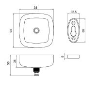 Сушилка для белья Timo Selene Черная арт-14075/03 — фото 2, Сушилки для белья