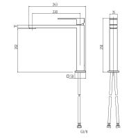 Смеситель для кухни Migliore Kvant Хром арт-26094 — фото 2, Смесители для кухни