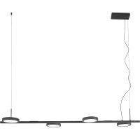 Подвесной светильник Crystal Lux Черный арт-CLT 027C4 L1000 BL — фото 2, Подвесные светильники