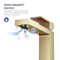 Товар: Смеситель для раковины Timo Selene Золото матовое арт-3011/17F - фото 4 Смеситель для раковины Timo Selene Золото матовое арт-3011/17F — фото 4, Смесители для раковины