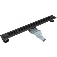 Душевой лоток Esbano Slim 60 S-LINE-60MB с Черной матовой решеткой арт-ESTRSLMLINE60MB — фото 1, Душевые лотки