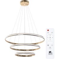 Подвесной светильник Artelamp Meridiana Белый Золото арт-A2198SP-3GO — фото 1, Подвесные светильники