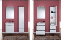 Зеркальный шкаф Aquanet Орлеан 60 R Белый арт-183076 — фото 6, Зеркальные шкафы в ванную