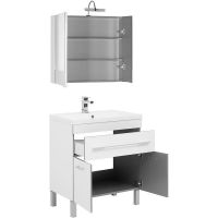 Комплект мебели для ванной Aquanet Верона 75 Белый арт-287659 — фото 3, Комплекты мебели для ванной