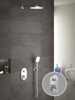 Душевая система Teska Sardes Хром арт-AS2200 — фото 2, Встраиваемые душевые комплекты