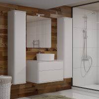 Зеркало Creto Stella 100 Белое арт-16-CRE100 — фото 2, Зеркала в ванную комнату