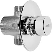 Товар: Смывное устройство для писсуара Nofer Хром арт-07570.N - фото 1 Смывное устройство для писсуара Nofer Хром арт-07570.N — фото 1, Комплектующие для туалета