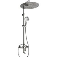 Душевая система WasserKRAFT Хром арт-A166.117.101.010.CH — фото 5, Душевые стойки