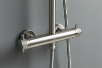 Товар: Душевая система Allen Brau Fantasy с термостатом Никель брашированный арт-5.11001-BN - фото 14 Душевая система Allen Brau Fantasy с термостатом Никель брашированный арт-5.11001-BN — фото 14, Душевые стойки