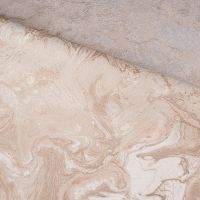 Обои Wiganford by Solo Crystal stone Винил на флизелине (1,06*10,05) Бежевый/Розовый, Мрамор арт-AK20105 — фото 3, Обои для стен