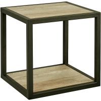 Полка Aquaton Лофт Фабрик 34 Дуб эндгрейн арт-1A242703LTDU0 — фото 1, Полки