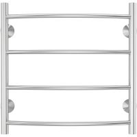 Водяной полотенцесушитель Terminus Классик П4 500x500 Хром, нижнее подключение, G 1/2" ВР арт-4670078544117 — фото 2, Водяные полотенцесушители