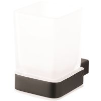 Стакан для зубных щеток Bemeta Nero Черный матовый арт-135011010 — фото 1, Стаканы для зубных щеток