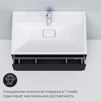 Товар: Тумба под раковину AM.PM Inspire V2.0 80 подвесная Графит арт-M50AFHX0803GM - фото 7 Тумба под раковину AM.PM Inspire V2.0 80 подвесная Графит арт-M50AFHX0803GM — фото 7, Тумбы под раковину