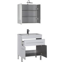 Комплект мебели для ванной Aquanet Верона 75 Белый арт-231034 — фото 6, Комплекты мебели для ванной