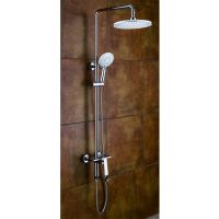 Душевая система Orans OLS-7539 Серебристый хром арт-7539000 — фото 5, Душевые стойки