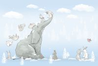 Товар: Фреска детская Ortograf Для самых маленьких 33727 Фактура флок FLK Флизелин (4*2,7) Голубой, Животные арт-33727 (флок FLK) - фото 2 Фреска детская Ortograf Для самых маленьких 33727 Фактура флок FLK Флизелин (4*2,7) Голубой, Животные арт-33727 (флок FLK) — фото 2, Фрески