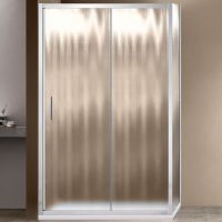 Душевой уголок Vincea Garda 130х100 профиль Хром стекло шиншилла арт-VSR-1G1013CH — фото 1, Прямоугольные душевые уголки