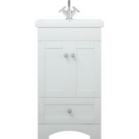 Тумба под раковину Corozo Техас 50 Белая арт-SD-00000994 — фото 1, Тумбы под раковину