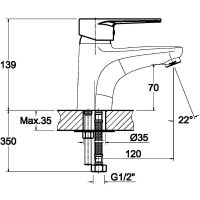 Товар: Смеситель для раковины Orange Otto с гигиеническим душем Хром арт-M22-022cr - фото 10 Смеситель для раковины Orange Otto с гигиеническим душем Хром арт-M22-022cr — фото 10, Смесители для раковины