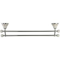 Товар: Полотенцедержатель Migliore Provance двойной Хром арт-17668 - фото 4 Полотенцедержатель Migliore Provance двойной Хром арт-17668 — фото 4, Полотенцедержатели