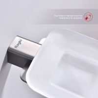 Мыльница Raglo Графит арт-R301.02.09 — фото 4, Мыльницы